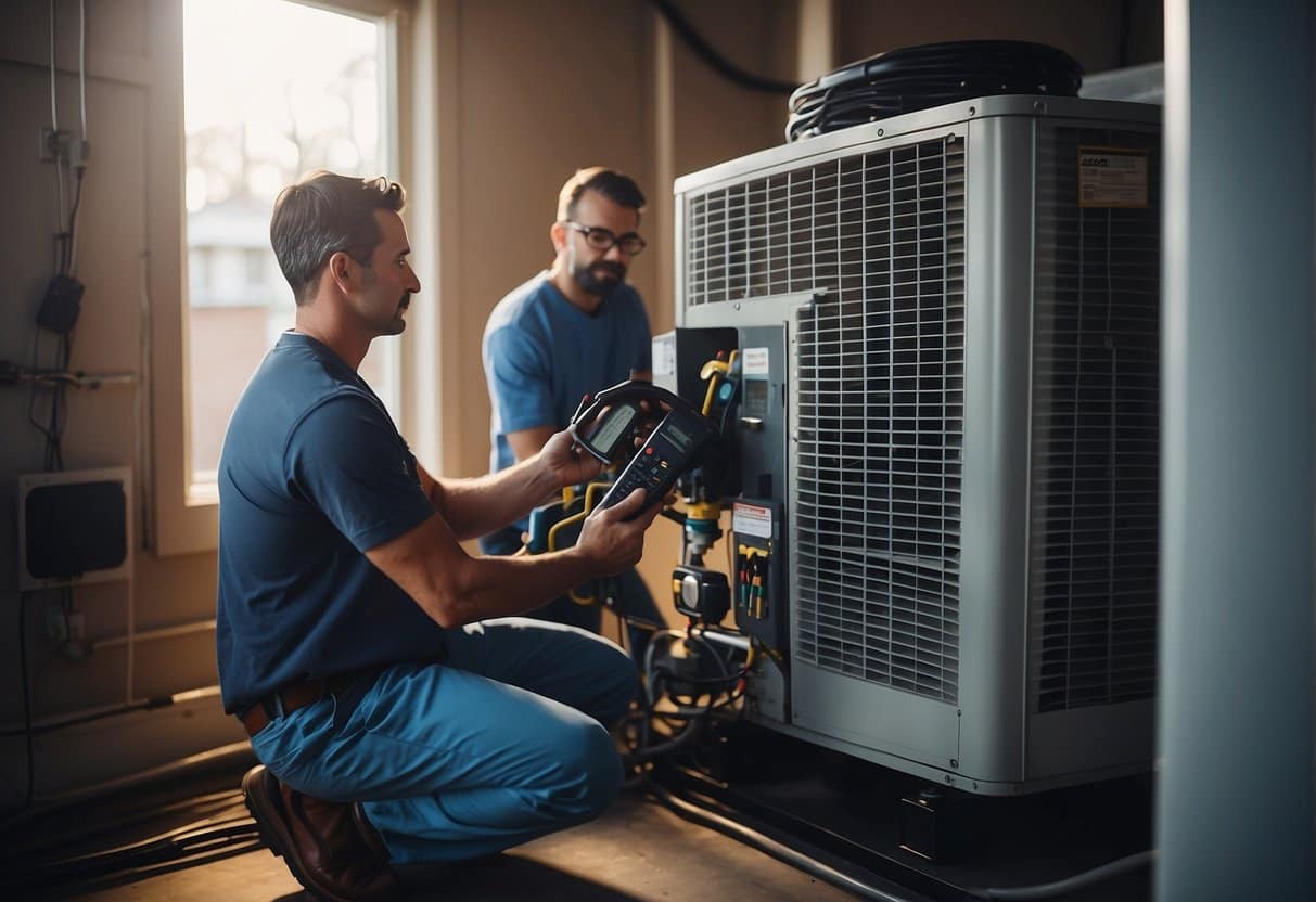 hvac system maintenance diy vs professional services