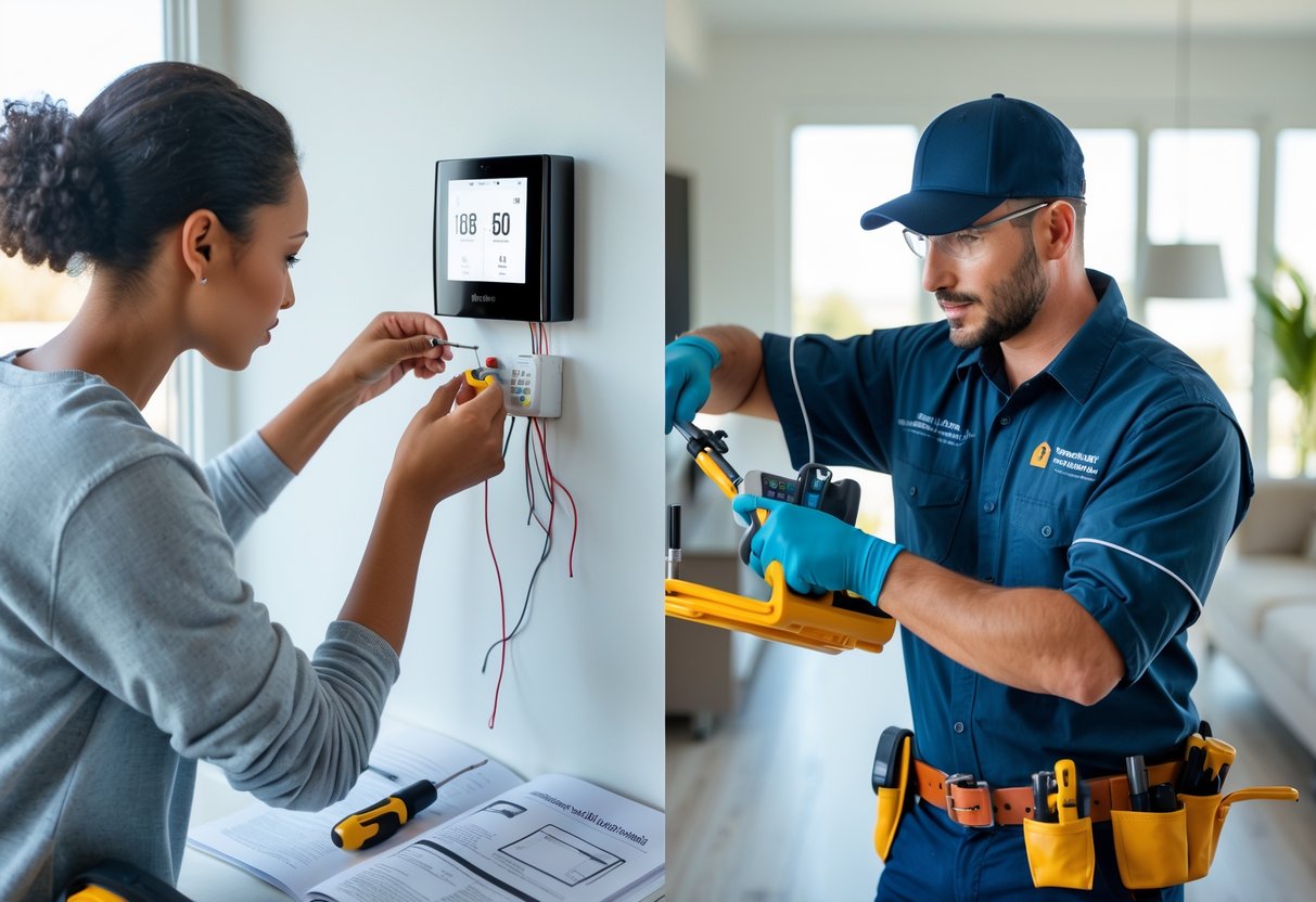 Thermostat Installation: DIY vs Professional Installation