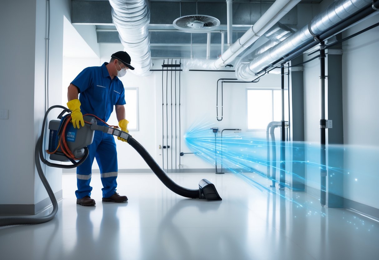 The Impact of Duct Cleaning on Airborne Contaminants in Indoor Environments
