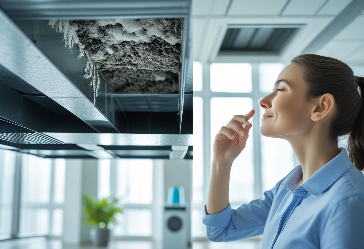 Understanding The Connection Between Odors And Air Duct Pollution In Indoor Environments