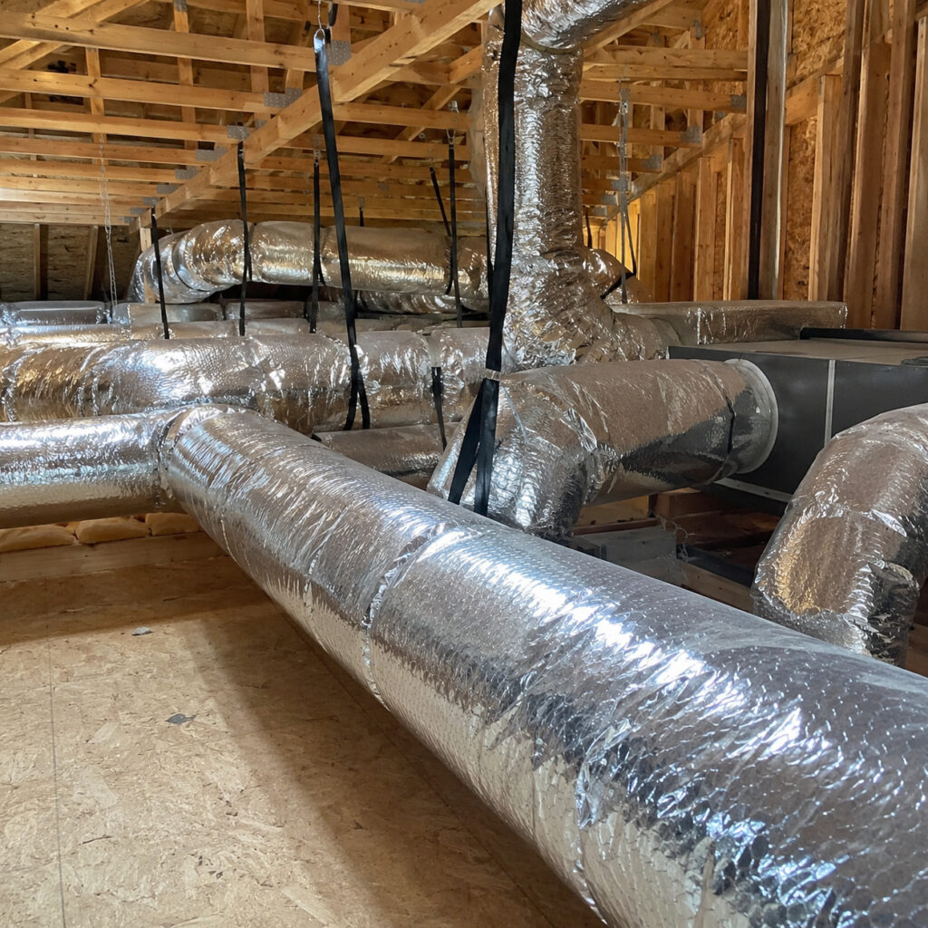 Ductwork insulation