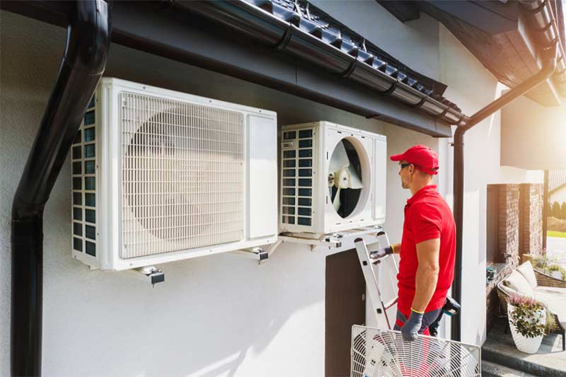 heat pump installation